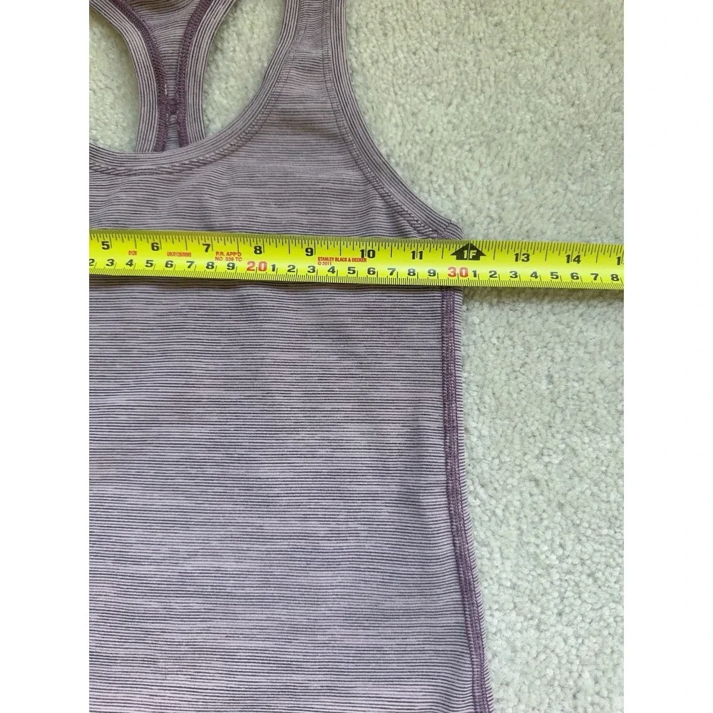 2PC- Lululemon Swiftly Wool 1/2 ZipBlack Cherry / White + Cool Racer Back Tank 2